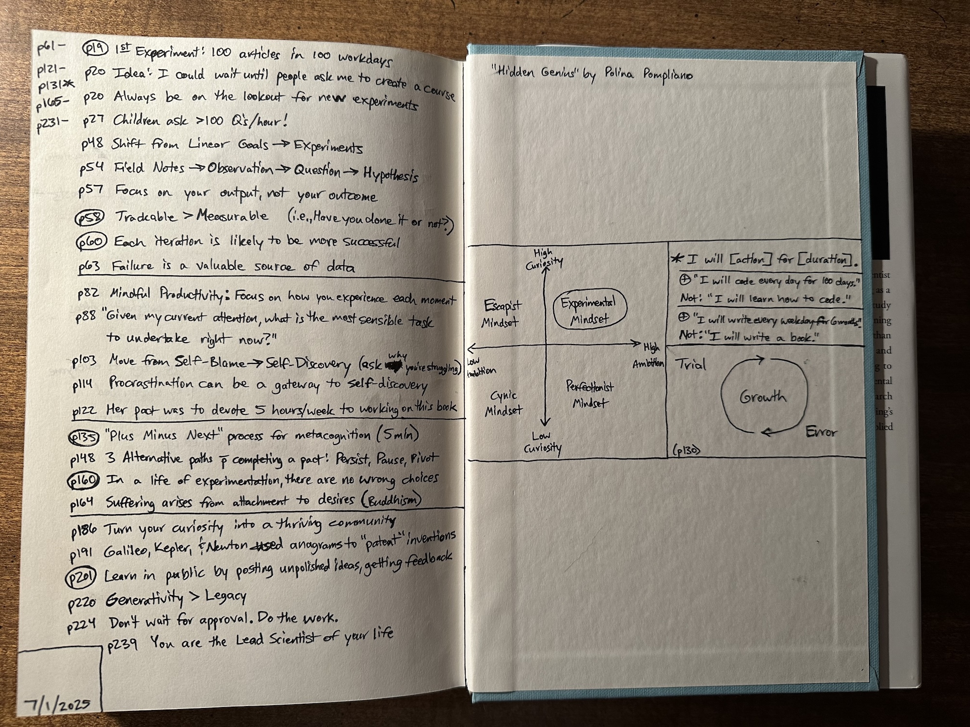 Tiny Experiments (Back Cover)