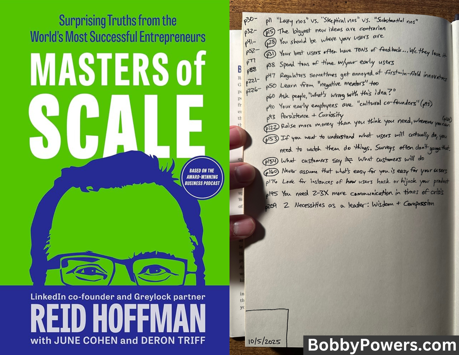 Masters of Scale Book Notes
