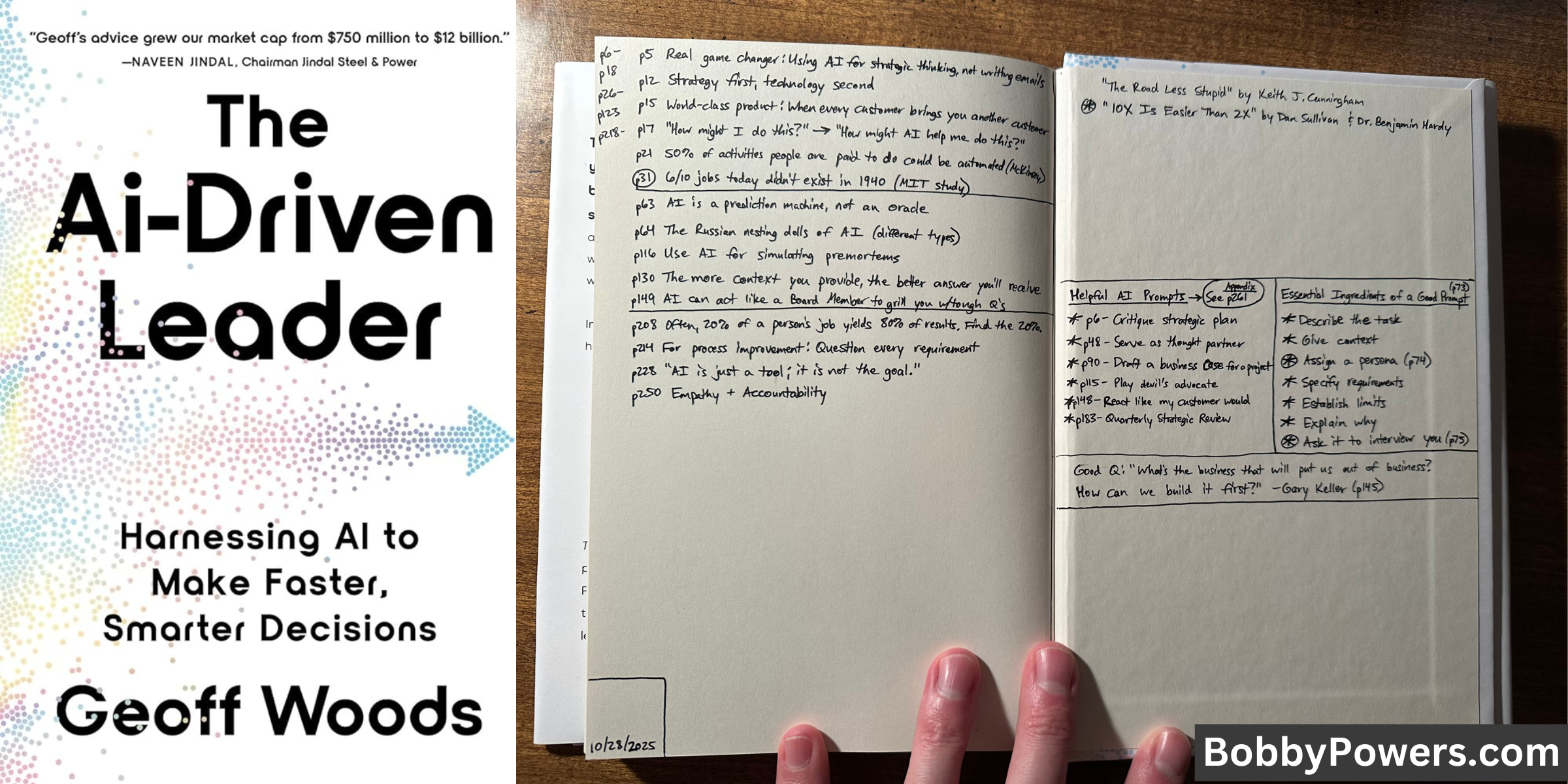 The AI-Driven Leader (Book Notes)