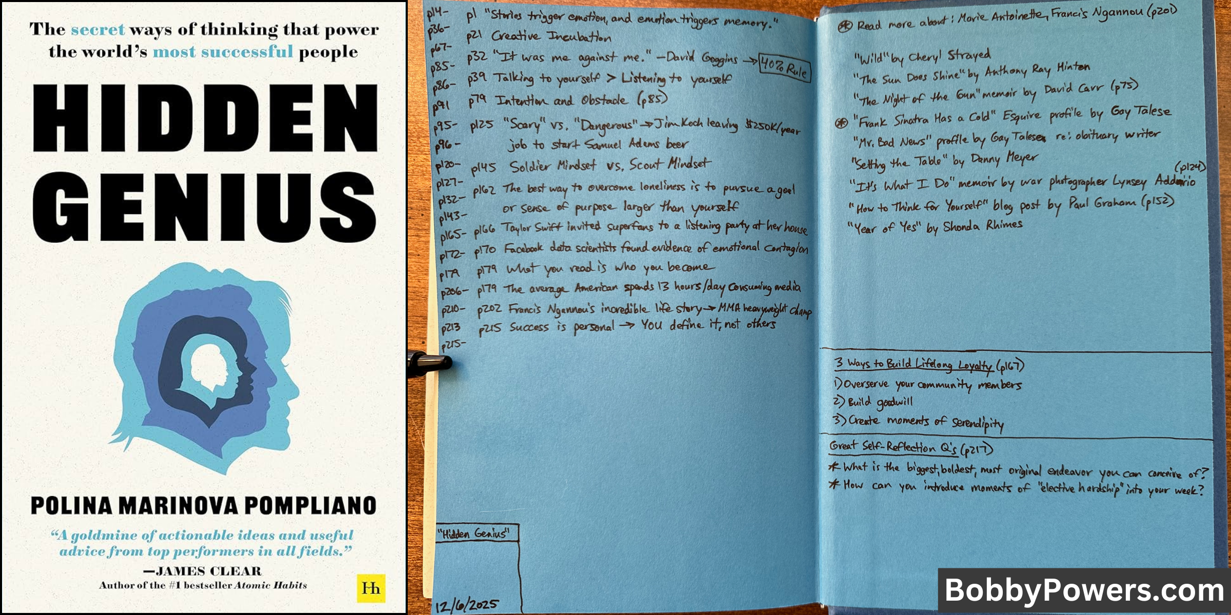 Book Notes - Hidden Genius
