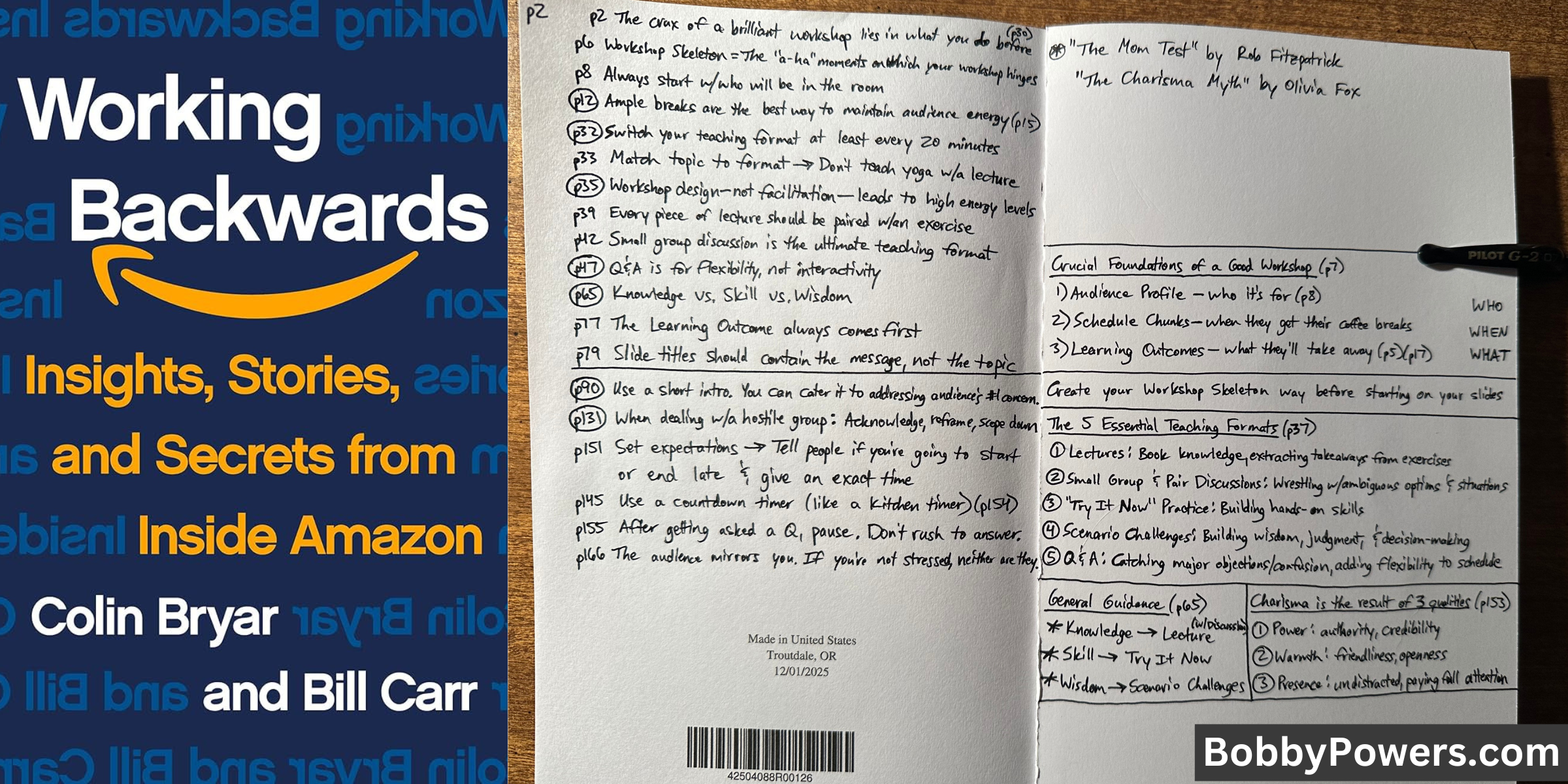 Book Notes - Working Backwards