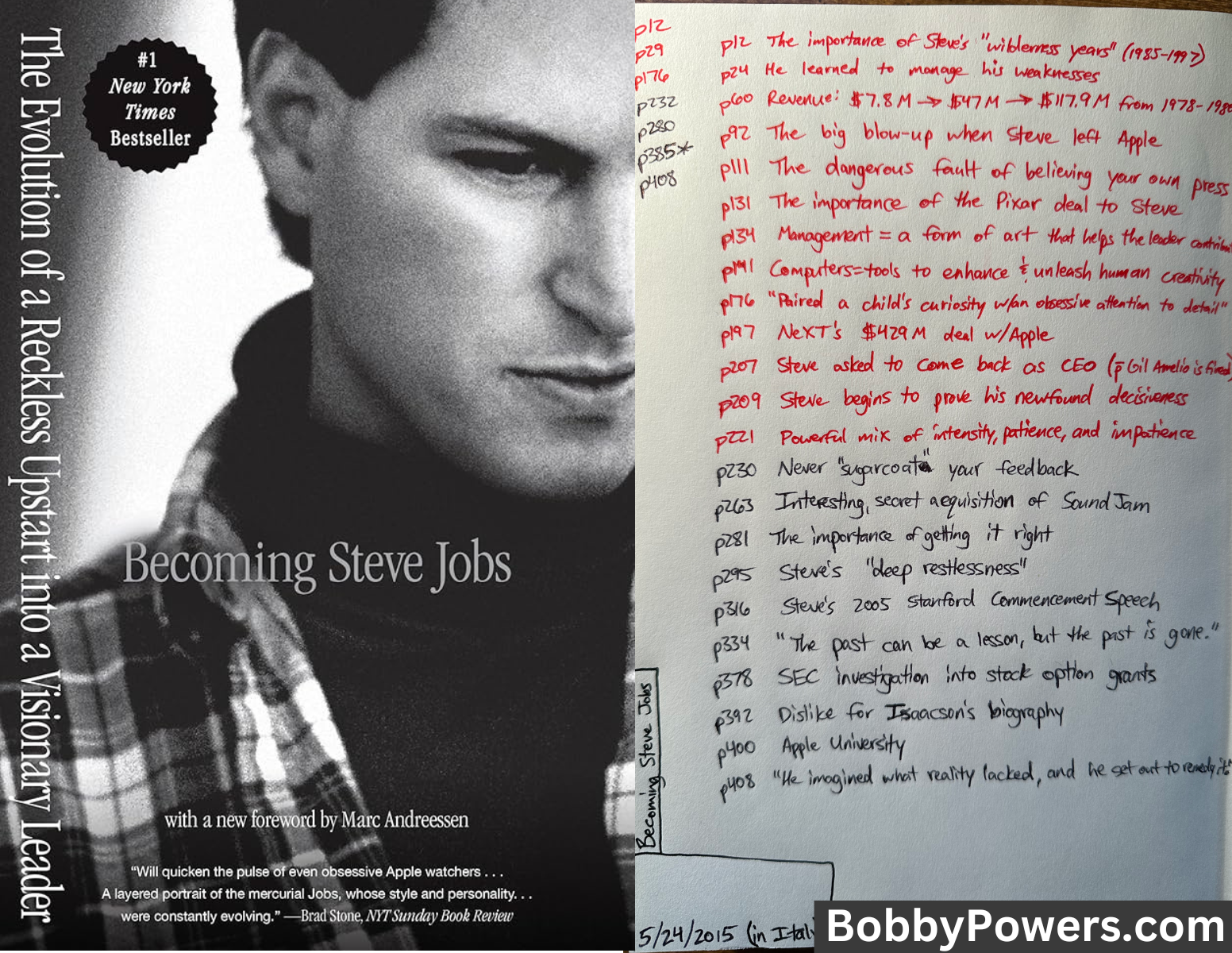 Becoming Steve Jobs (Book Notes)
