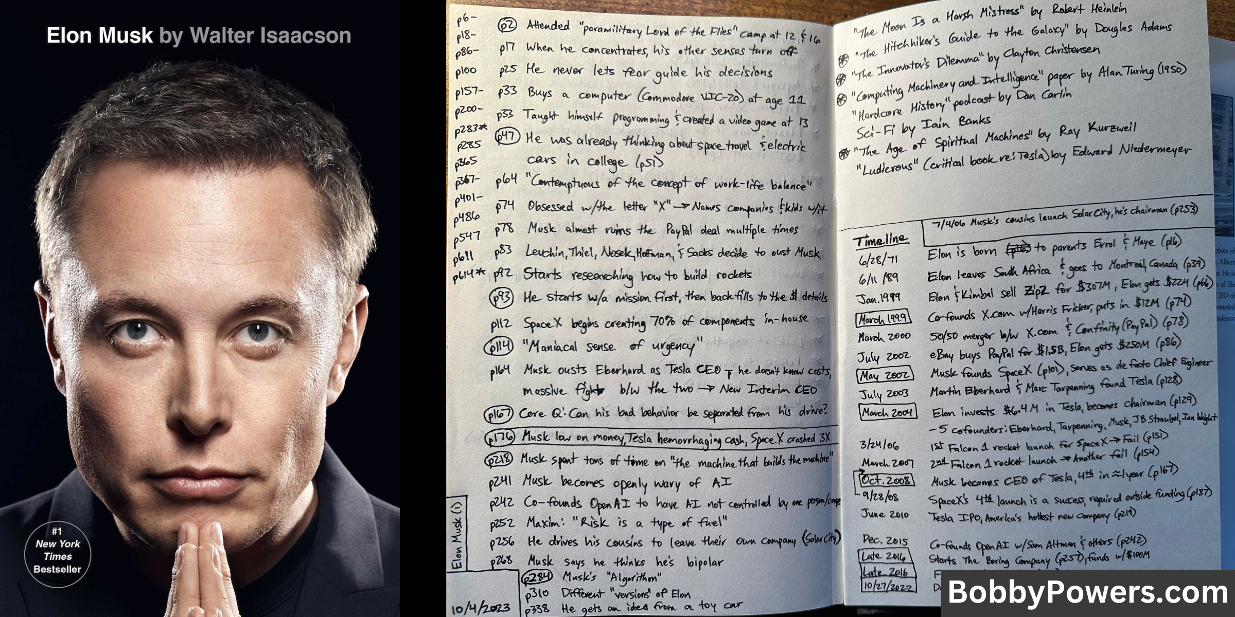 Elon Musk (Book Notes)