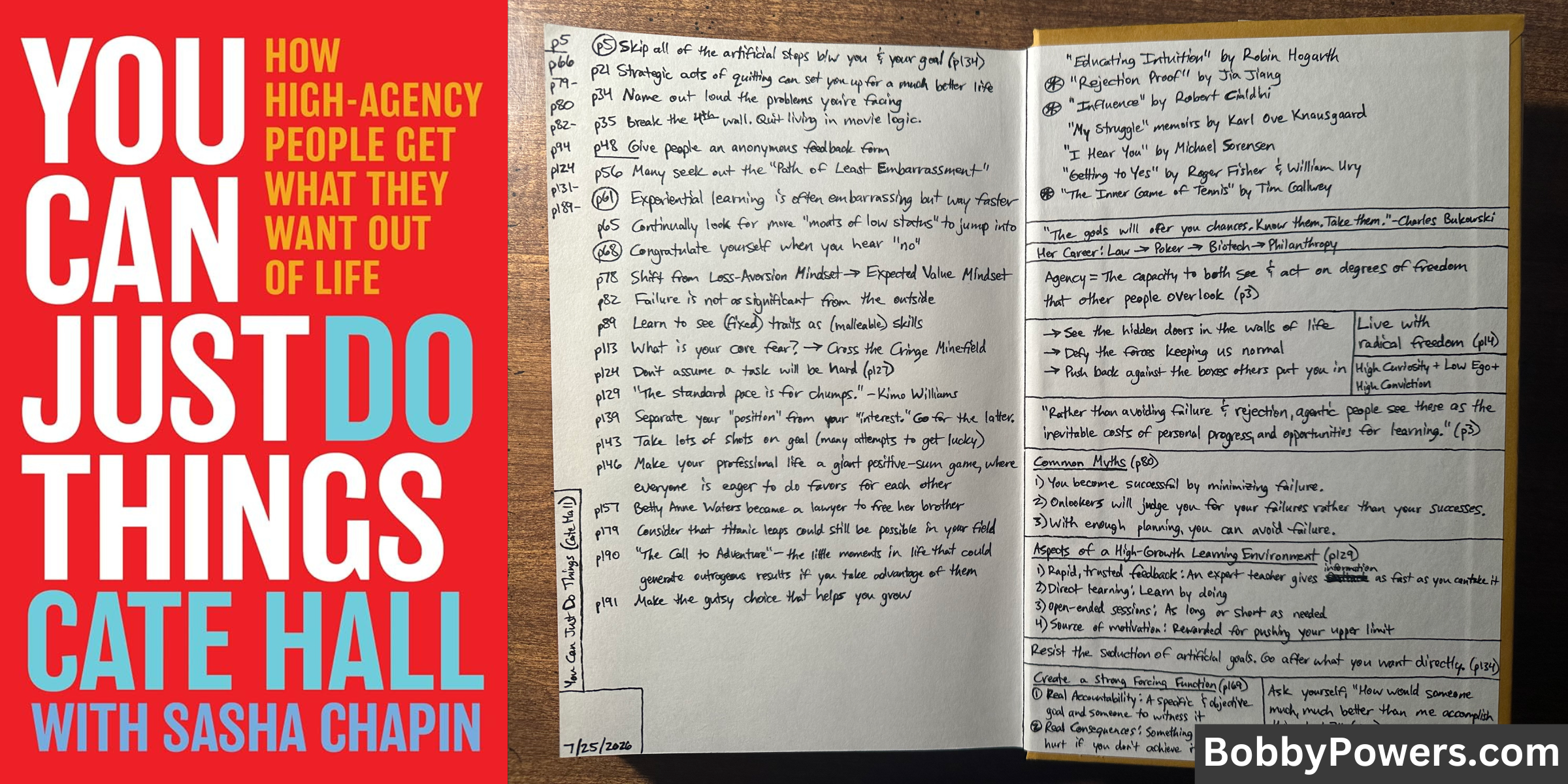 You Can Just Do Things - Cate Hall (Book Notes) You Can Just Do Things - Cate Hall (Book Notes)